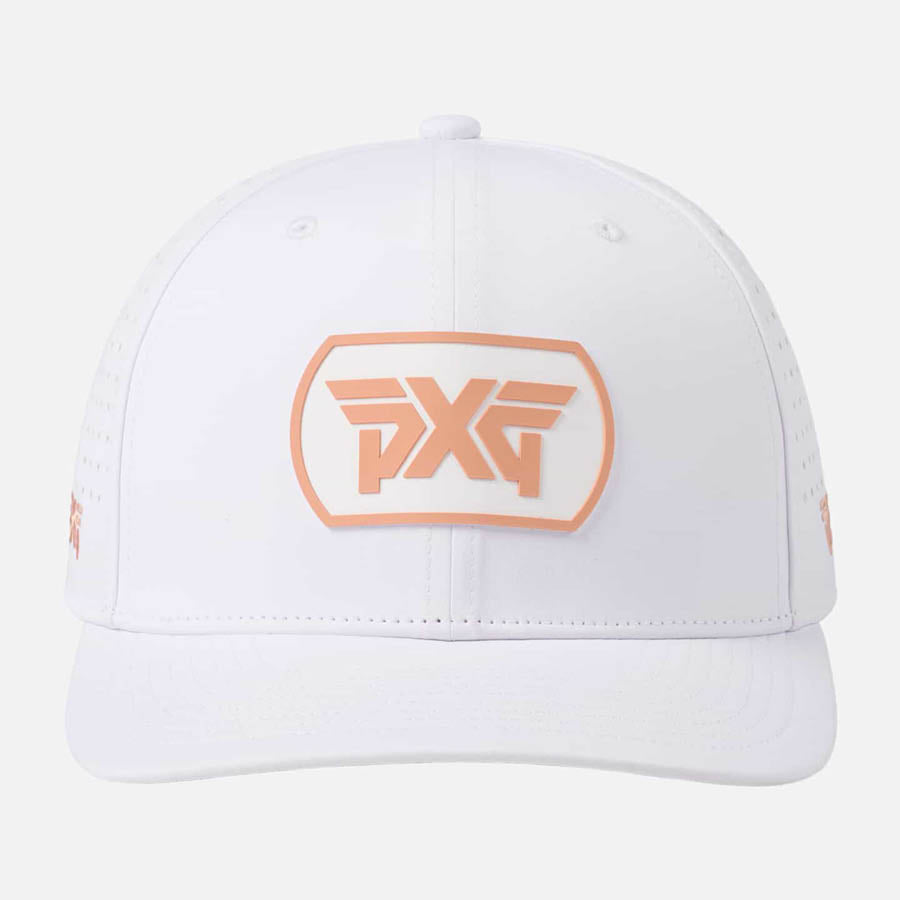 6 Panel Dog Tag Structured Low Crown Snapback
