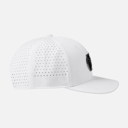 6 Panel Dog Tag Structured Low Crown Snapback