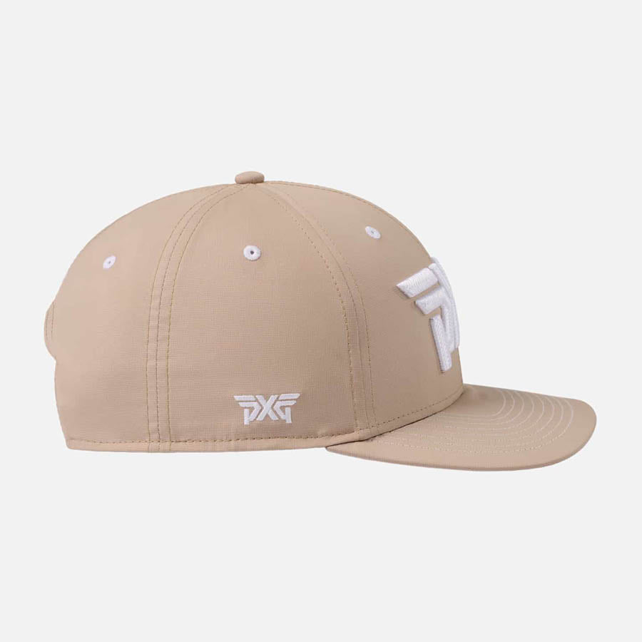 6 PANEL STRUCTURED LOW CROWN SNAPBACK