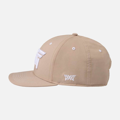 6 PANEL STRUCTURED LOW CROWN SNAPBACK