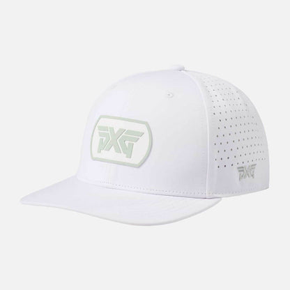6 Panel Dog Tag Structured Low Crown Snapback